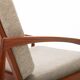 Model 121 Paper knife easy chair by Kai Kristiansen for Magnus Olesen, Denm