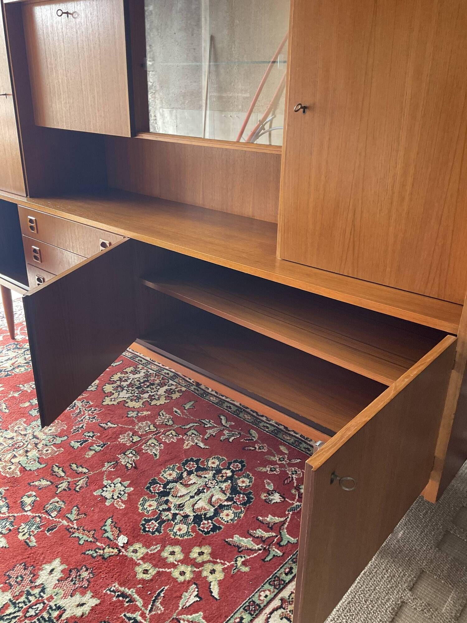 Buffet Enfilade Scandinavian bright bar from the 60s