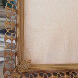 Golden metal frame from the 60s