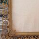 Golden metal frame from the 60s