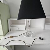 Lampe pied cristal Baccarat