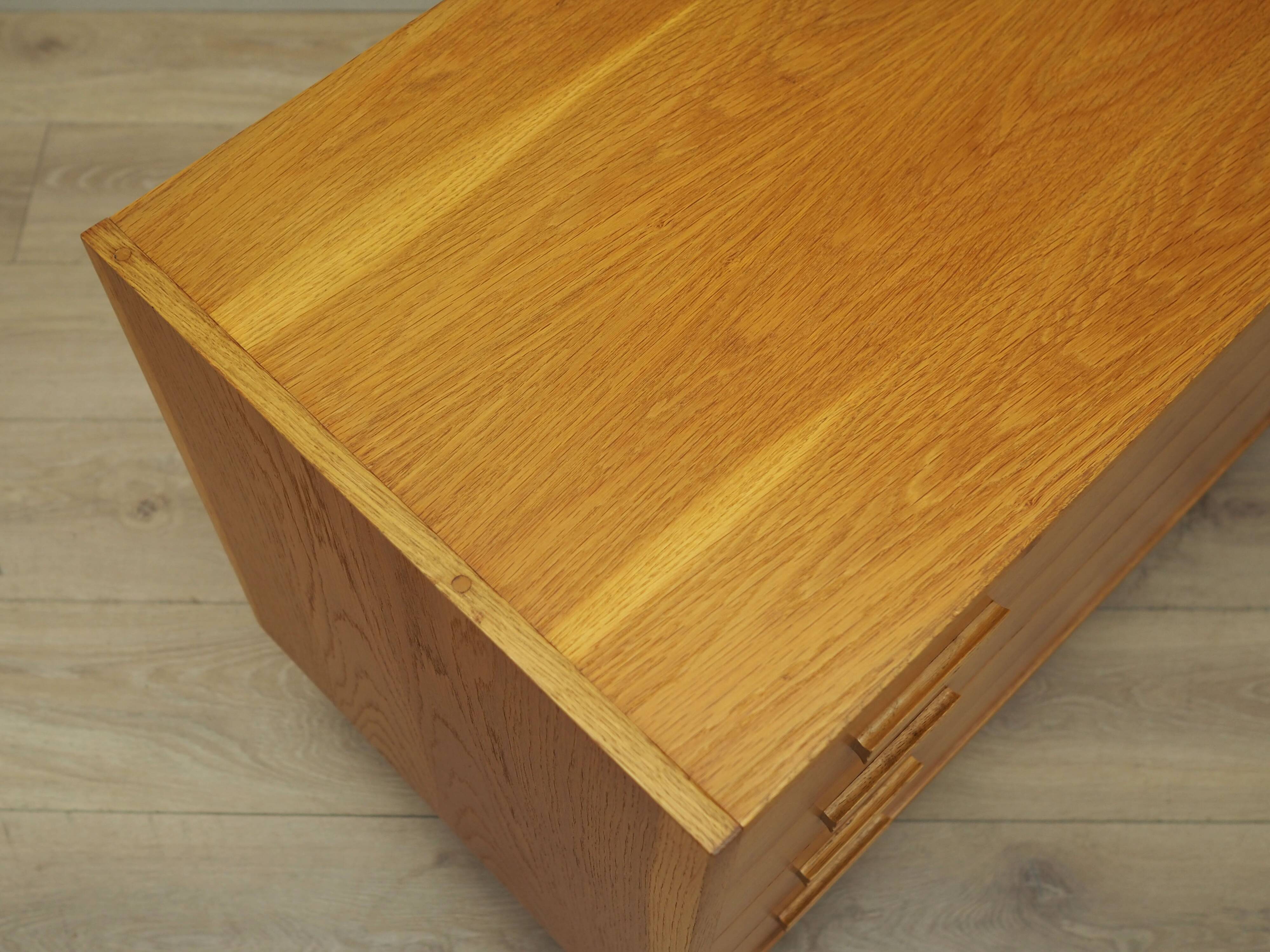Ash chest of drawers, Danish design, 1970s, production: Denmark