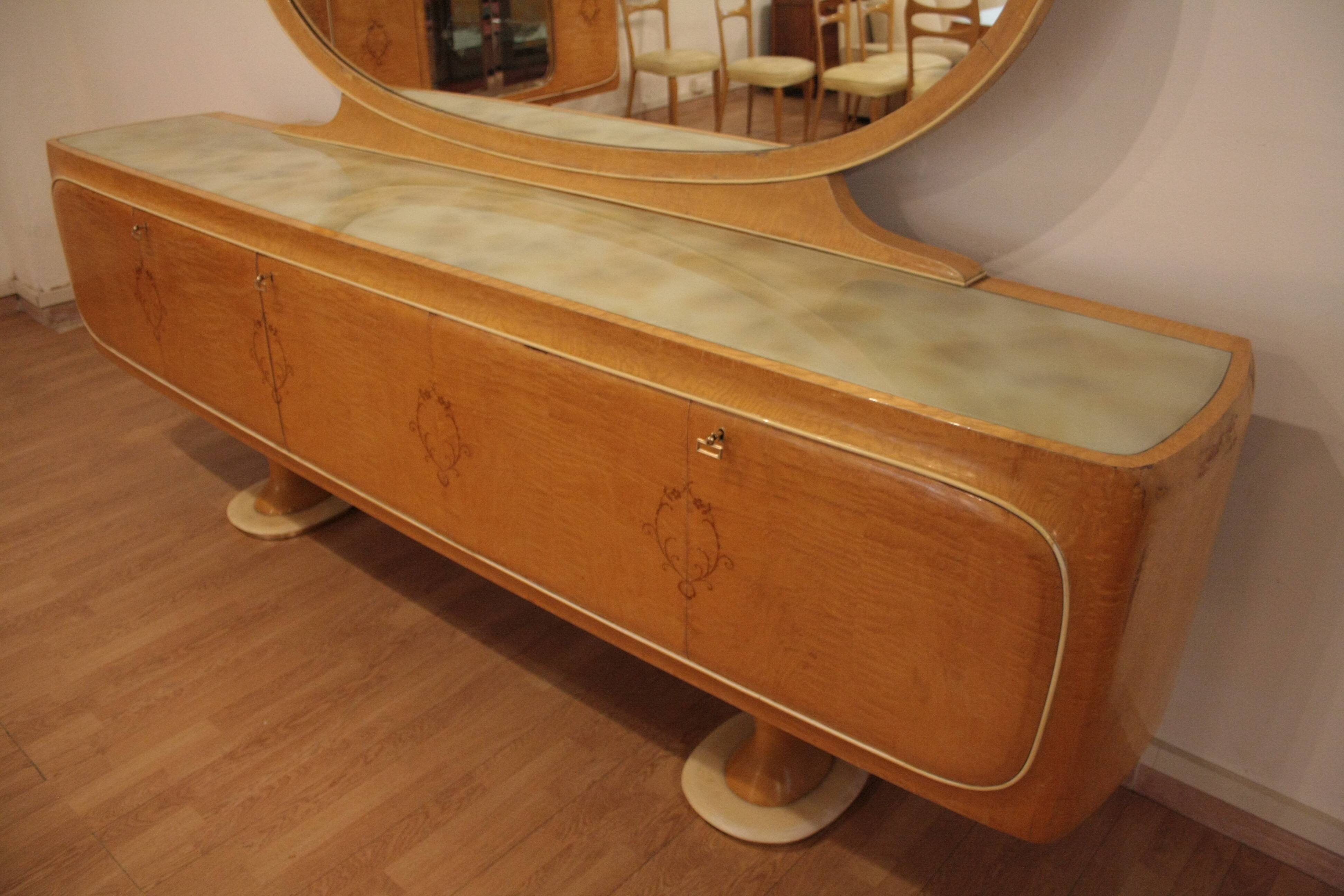 Buffet moderne du milieu du siècle, années 1950
