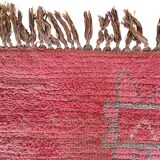 Ancient Berber rug 85x2.20