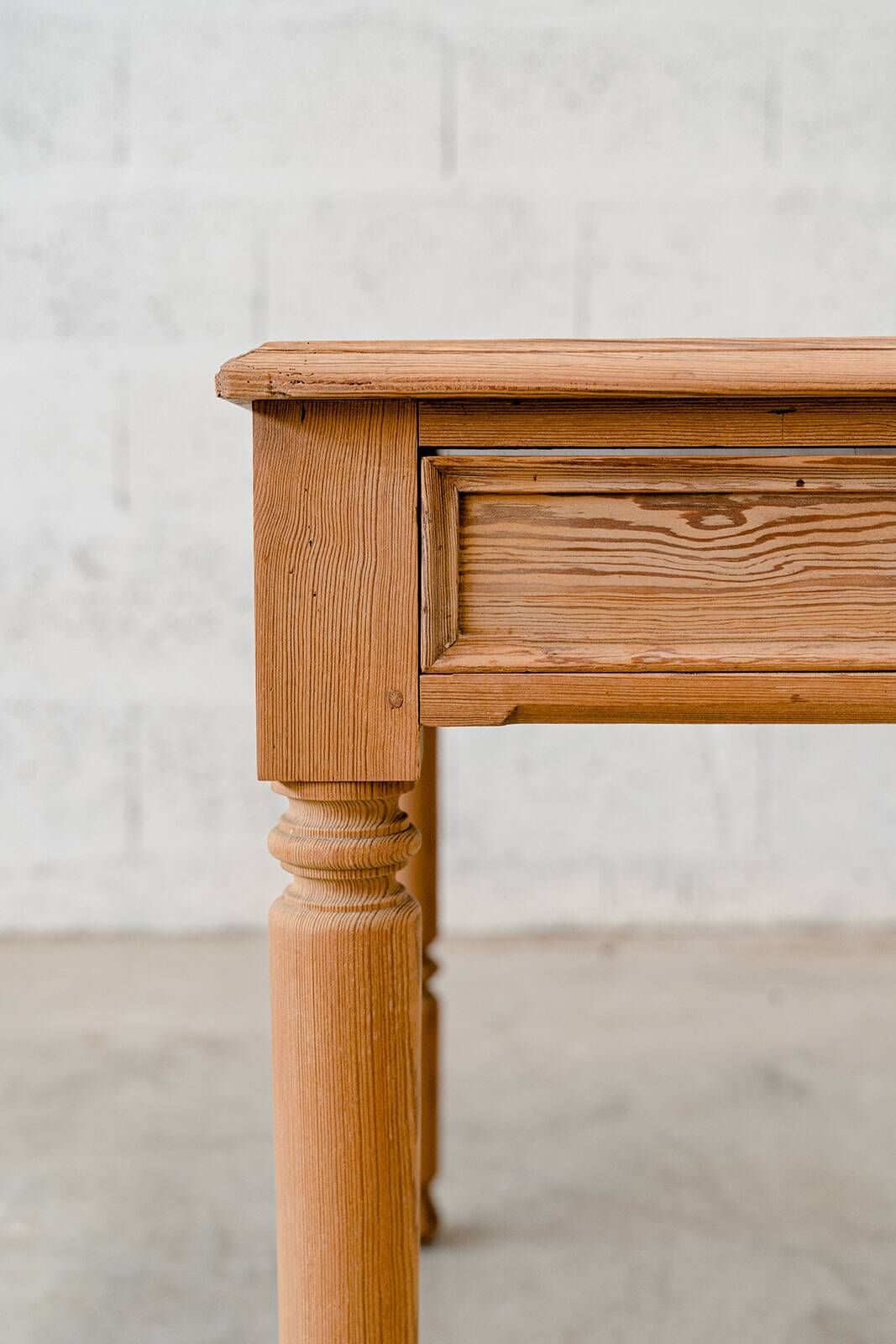 Table / bureau vintage brut