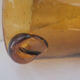 80's mouth blown ice bucket