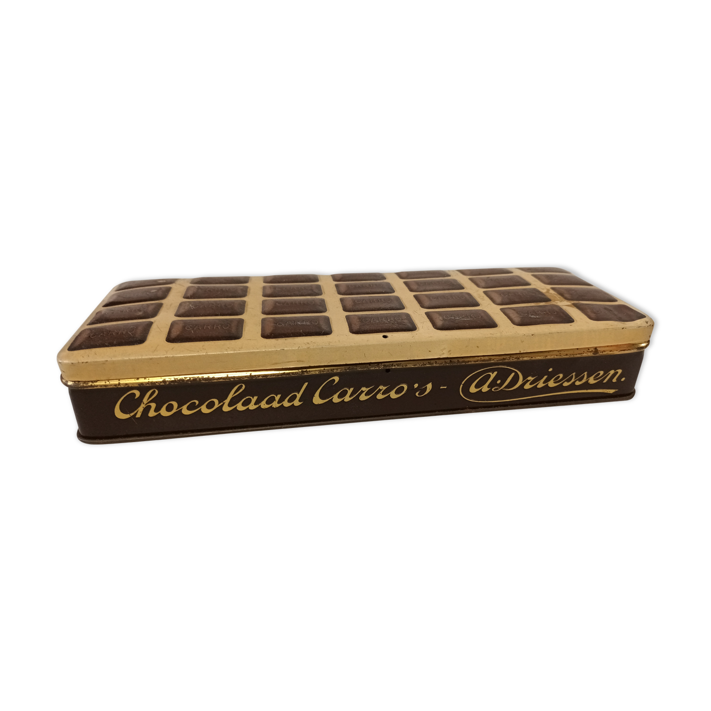 Boîte en métal chocolat