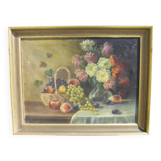 Nature morte ancienne 73.5 x 93