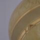 French Art Deco Ceiling Light Yellow & Gold Clichy Shade Metal Fitting 5464