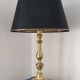 Brass table lamp