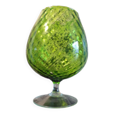 Empoli green vase h=28 cm