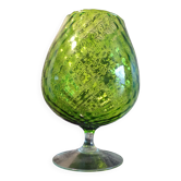 Empoli green vase h=28 cm