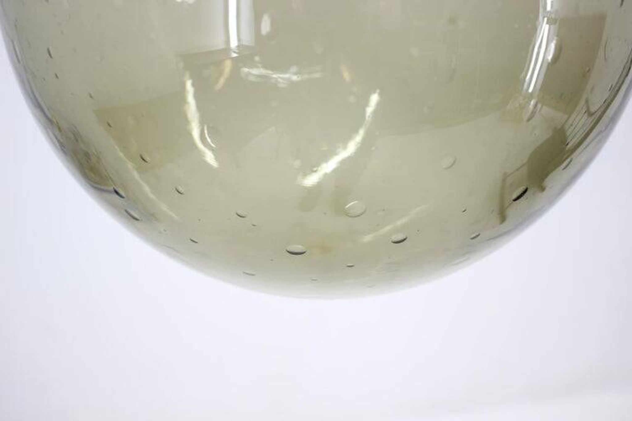 Midcentury Glass Pendant from Kamenicky Senov, 1970s