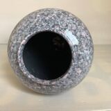 Large speckled ceramic vase from the 1980s.