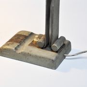 French art deco desk lamp in the style of rene koechlin, 1930s