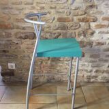 Pair of vintage stools hi glob by Philippe Starck, Kartell