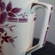 Toilet pitcher / pitcher / vase model Pauline de Moulin des Loups, faience decoration with red rose