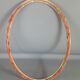 Fine old oval frame wood - gilded stucco 42x31 cm