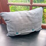 Linen and jouy cushion