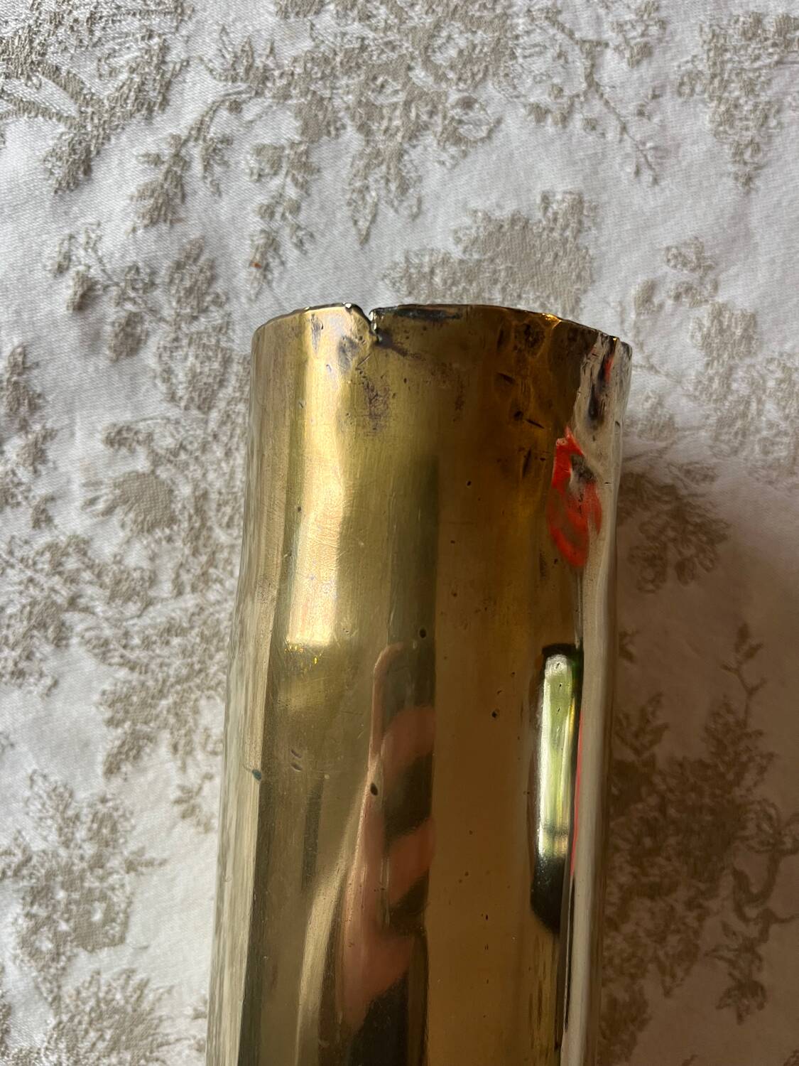 Brass vase