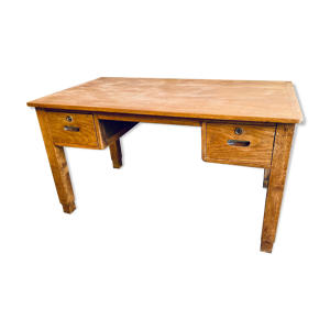 bureau chêne doré