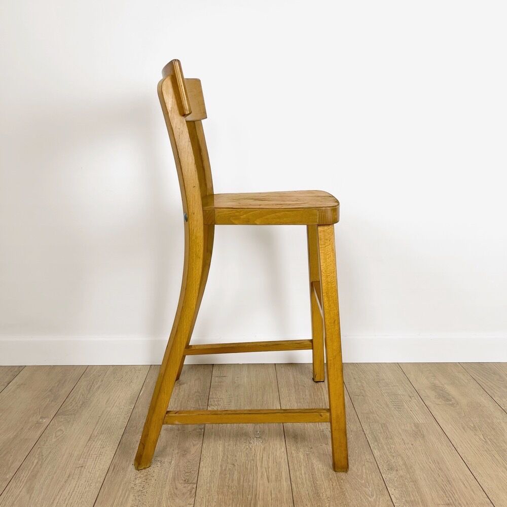 Wooden high chair for children