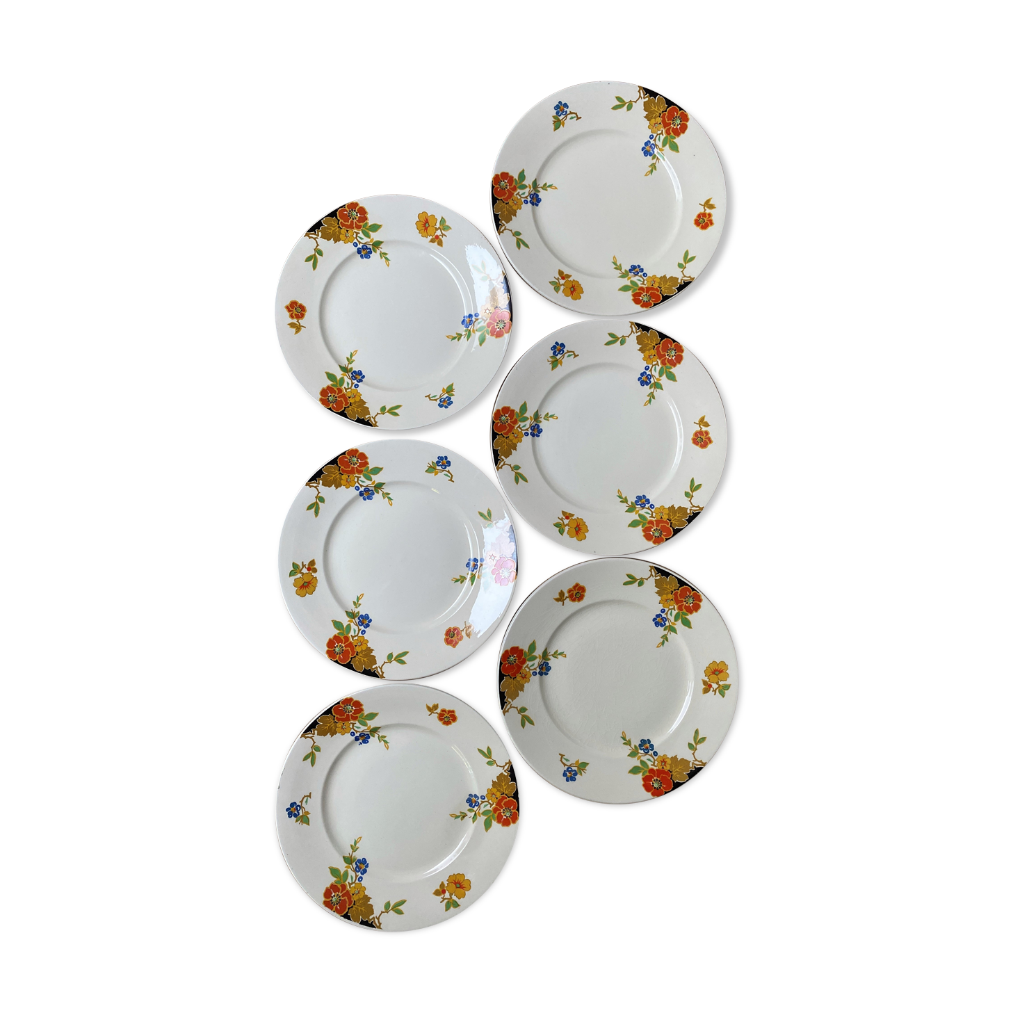 Set de 6 assiettes à dessert