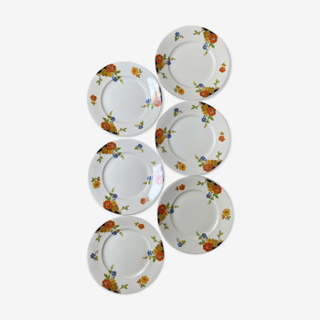 Set of 6 dessert plates