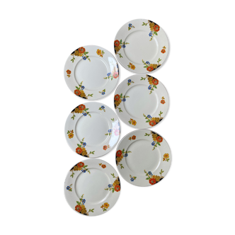 Set of 6 dessert plates