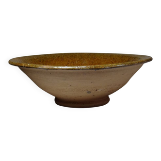 Small ceramic bowl, clay, vintage artisan style Tamegroute.