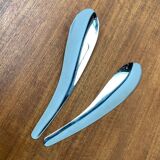 Postmodern Cutlery Conran Salad Spoons, 1990s, Set of 2
