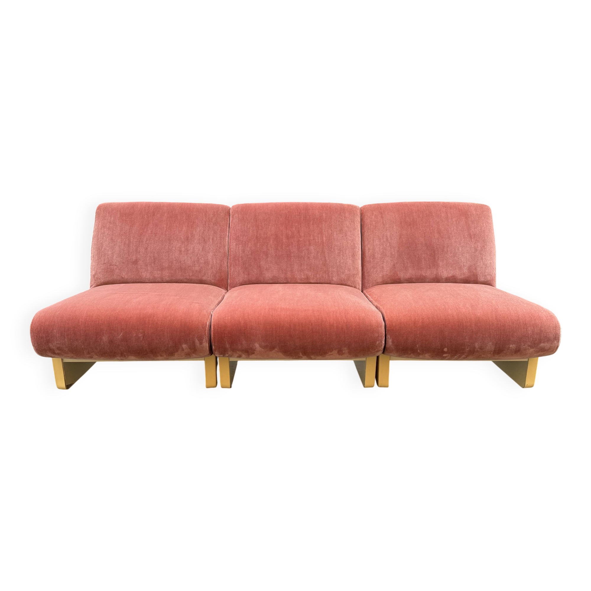 1970s modular sofa and armchairs