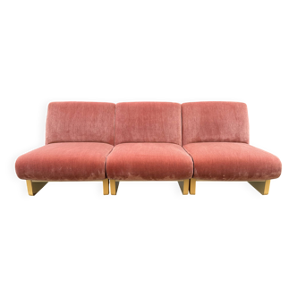 1970s modular sofa and armchairs