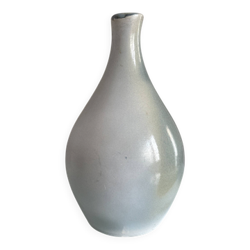 Small vintage vase in glazed ceramic