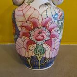 Famille Roze Chinese Porcelain Vase, 1st Half Of The 20th Century
