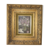 Painting bouquet of flowers