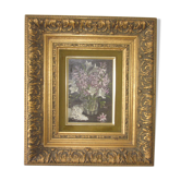Painting bouquet of flowers