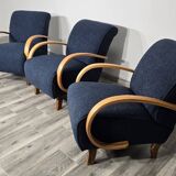 Set of Lounge Chairs by Jindrich Halabala, 1940s