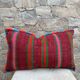 Coussin Kilim berbère vintage, Maroc