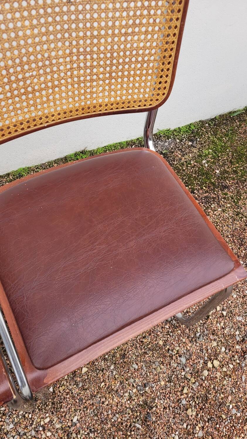 Paire de chaises b32 Marcel Breuer cesca -1970s