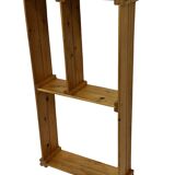 Vintage Wall shelf rack Pinewood wood 70s design