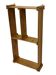 Vintage Wall shelf rack Pinewood wood 70s design
