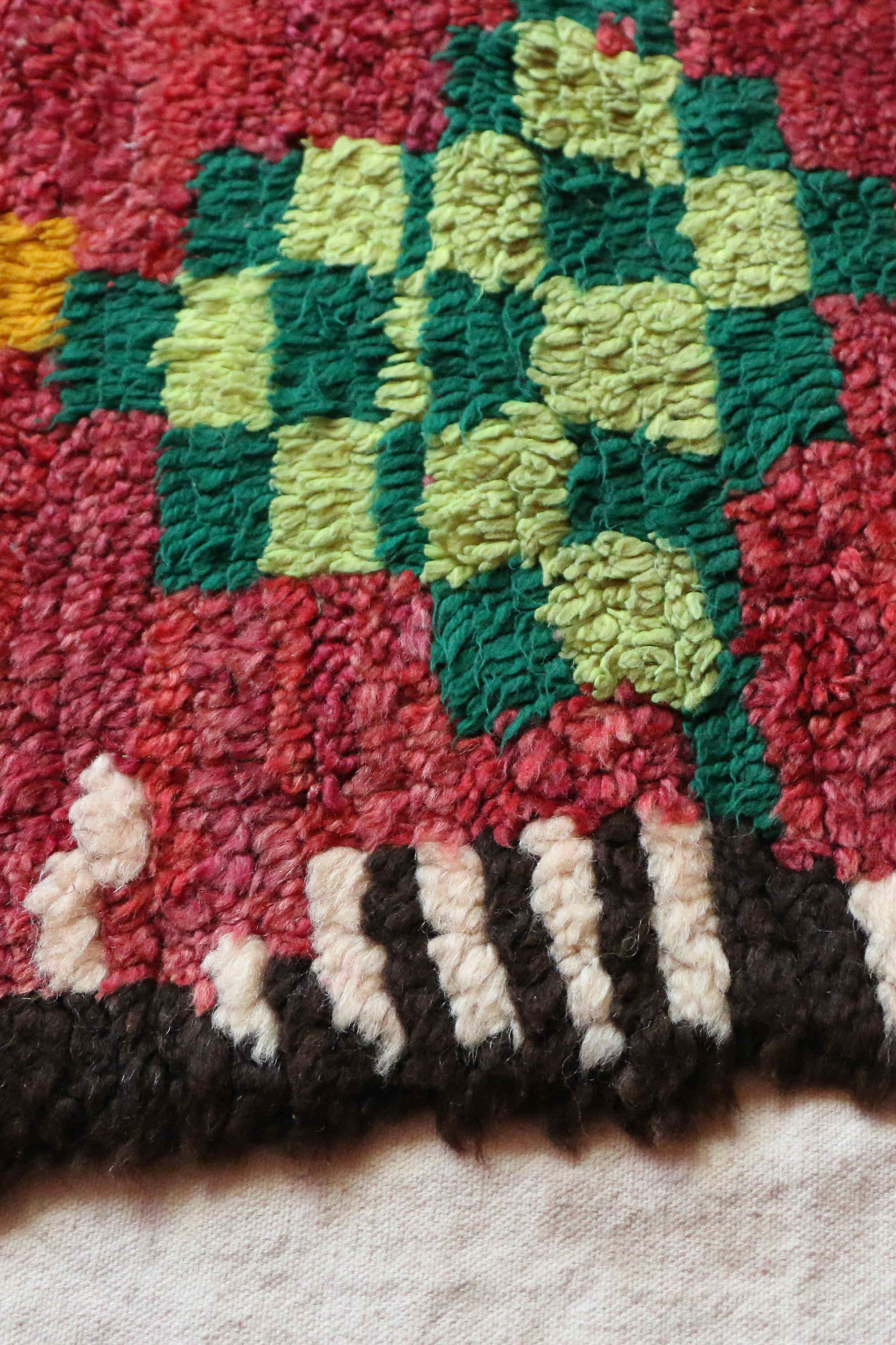 Moroccan carpet 191 x 415 cm