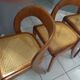 Suite of 4 chairs Baumann model Vintage Gondola 1970s