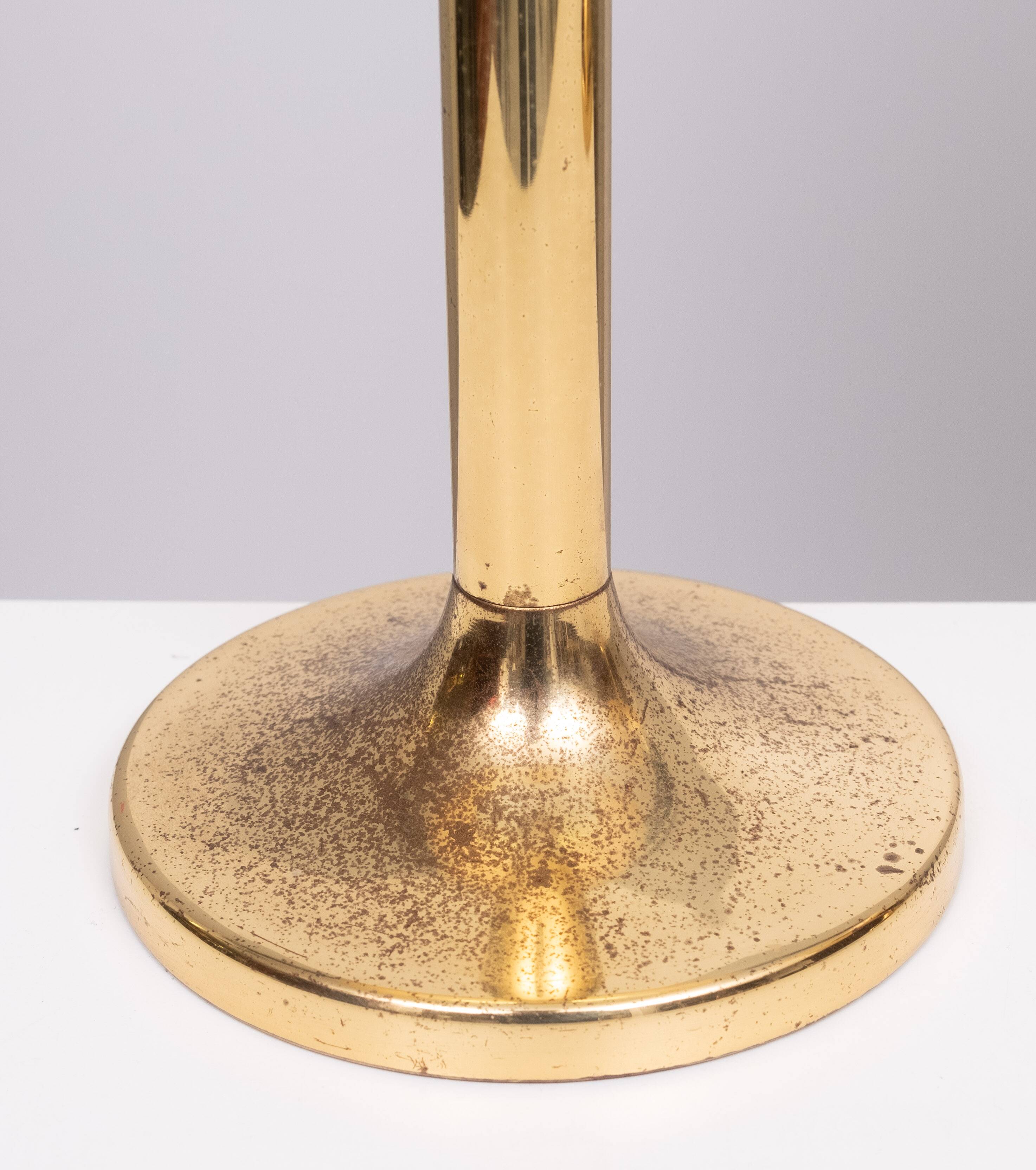 Sölken Leuchten Brass table lamps 1970s Germany