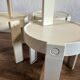 4 flair nesting tables for prisunic space age 70s white plastic
