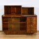 Rurka Glass Cabinet in Burl Walnut, Art Deco – 1940