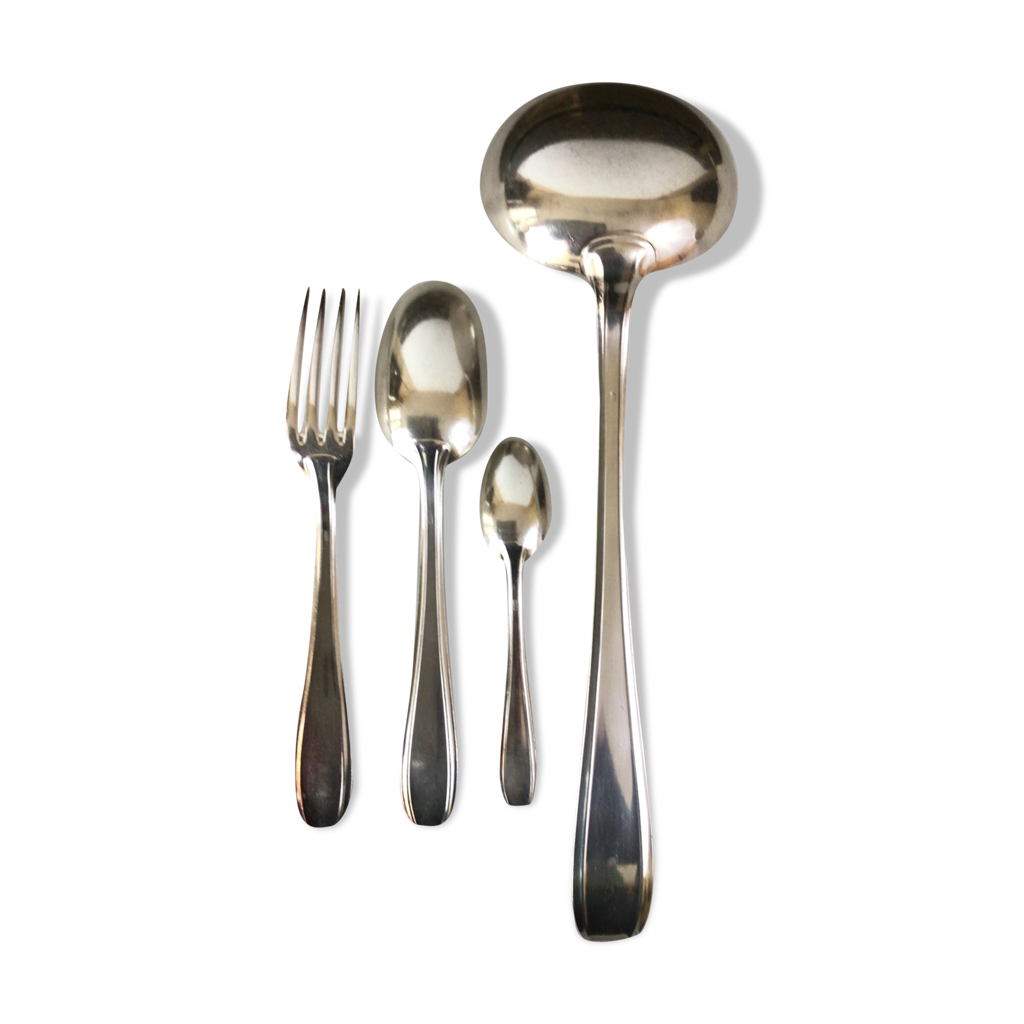 Ménagère Apollo en métal argenté 37 pièces