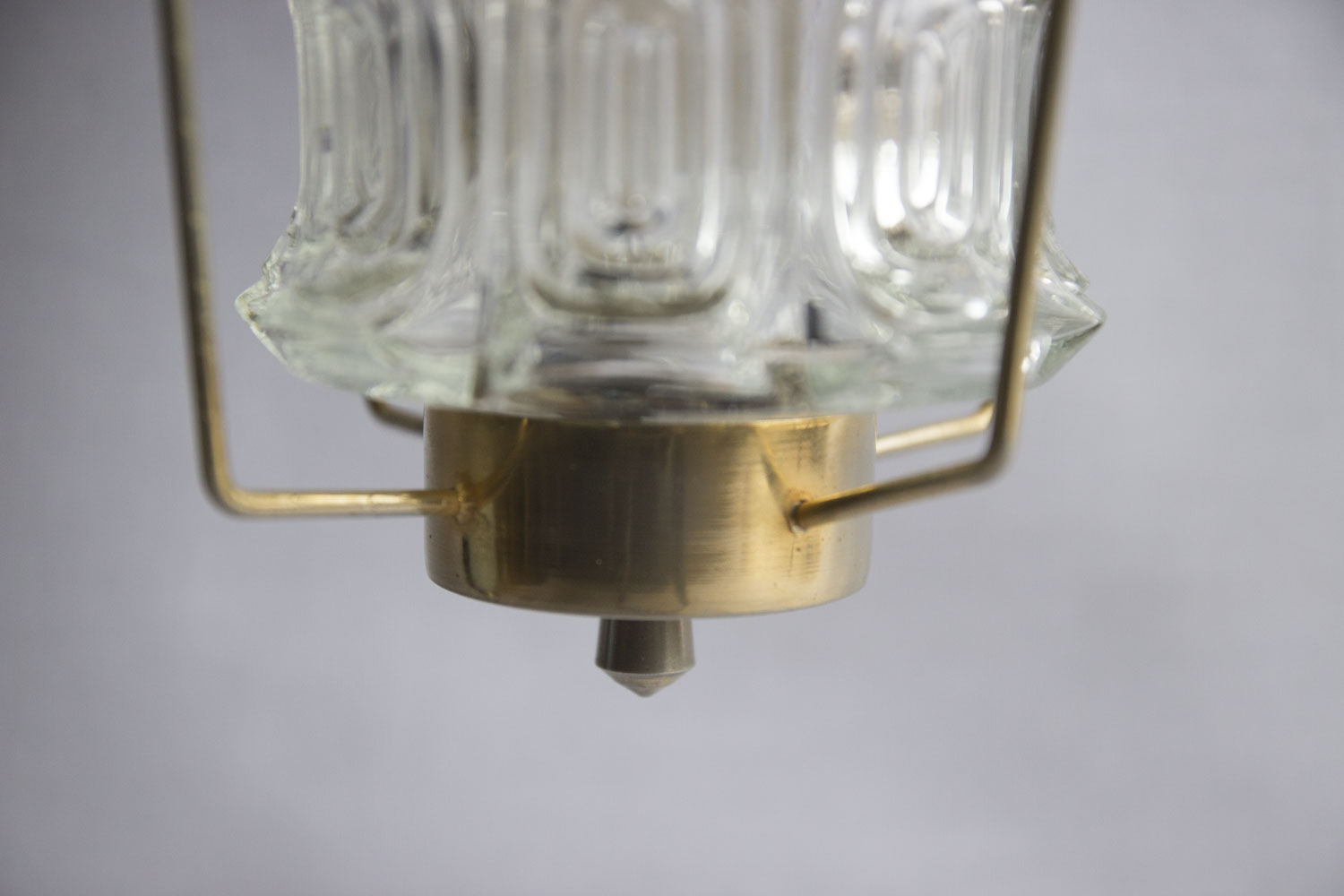 Golden metal lantern