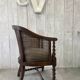 Fauteuil cannage ancien